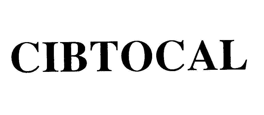 Mẫu nhãn hiệu CIBTOCAL