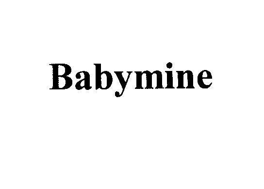 Mẫu nhãn hiệu BABYMINE