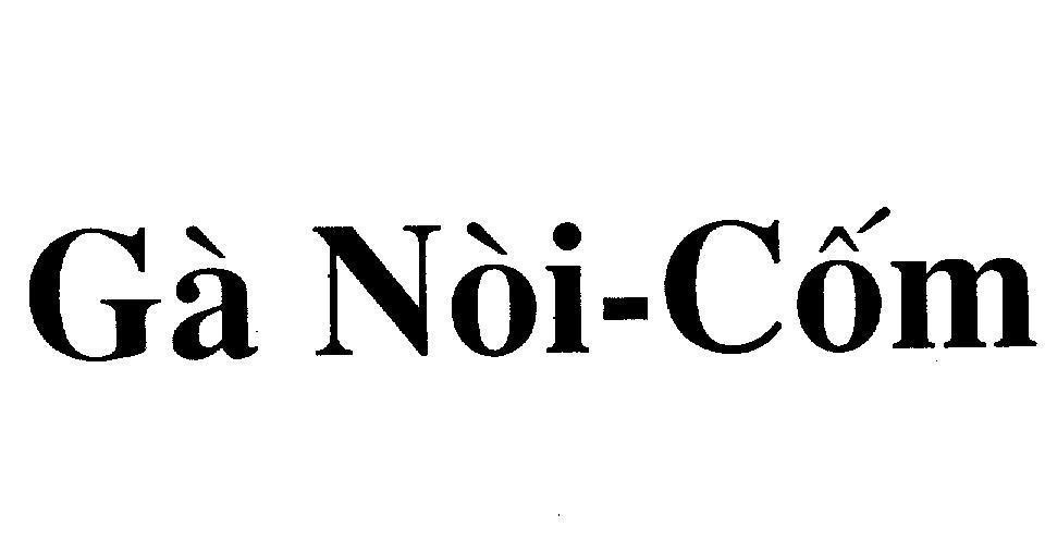 Mẫu nhãn hiệu Gà Nòi-Cốm