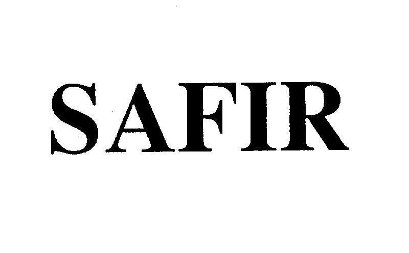 Mẫu nhãn hiệu SAFIR