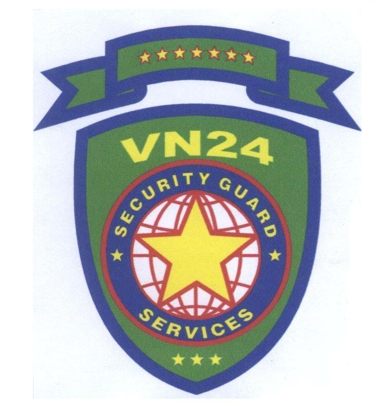 Mẫu nhãn hiệu VN 24 SECURITY GUARD SERVICES