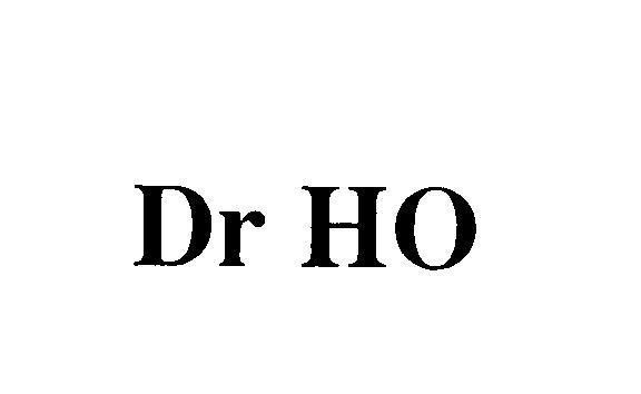 Mẫu nhãn hiệu Dr HO