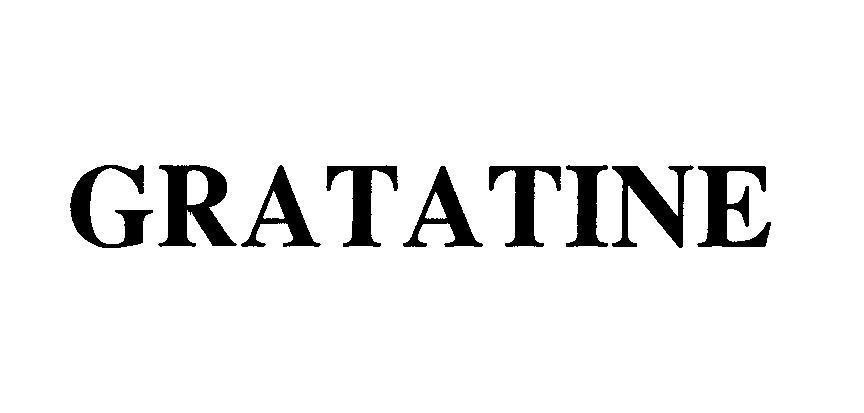 Mẫu nhãn hiệu GRATATINE