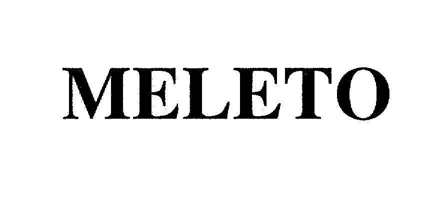 Mẫu nhãn hiệu MELETO