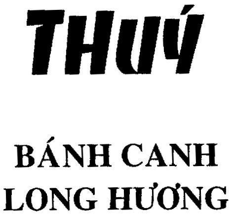Mẫu nhãn hiệu Thuý bánh canh Long Hương