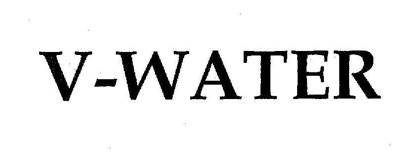 Mẫu nhãn hiệu V-WATER
