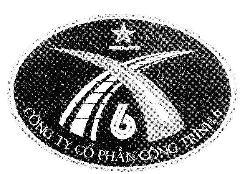 Mẫu nhãn hiệu 6 JSCCo No6 Công ty cổ phần công trình 6