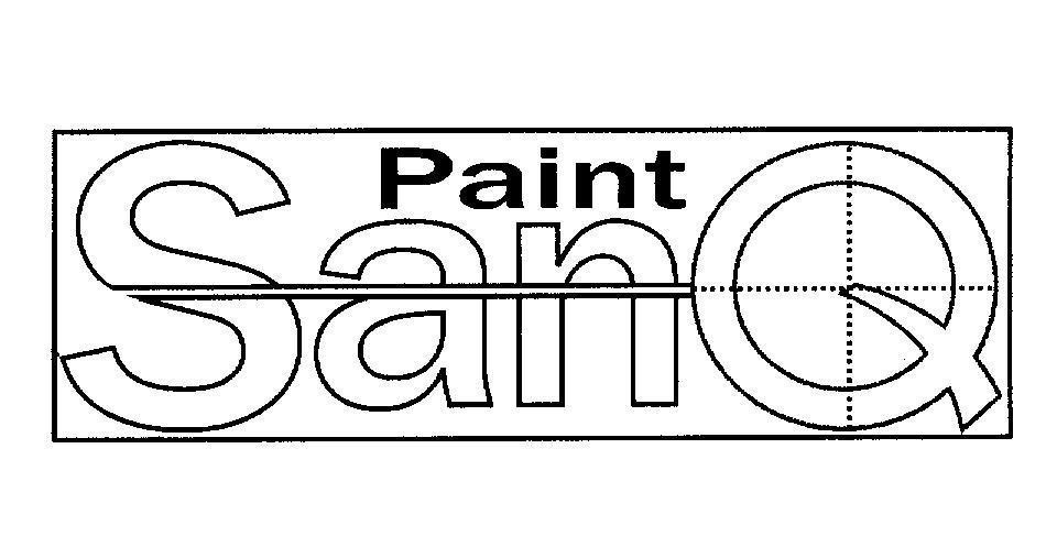 Mẫu nhãn hiệu PAINT SANQ