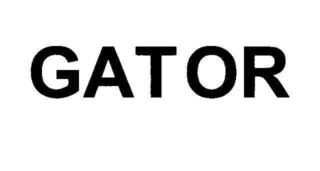 Mẫu nhãn hiệu GATOR