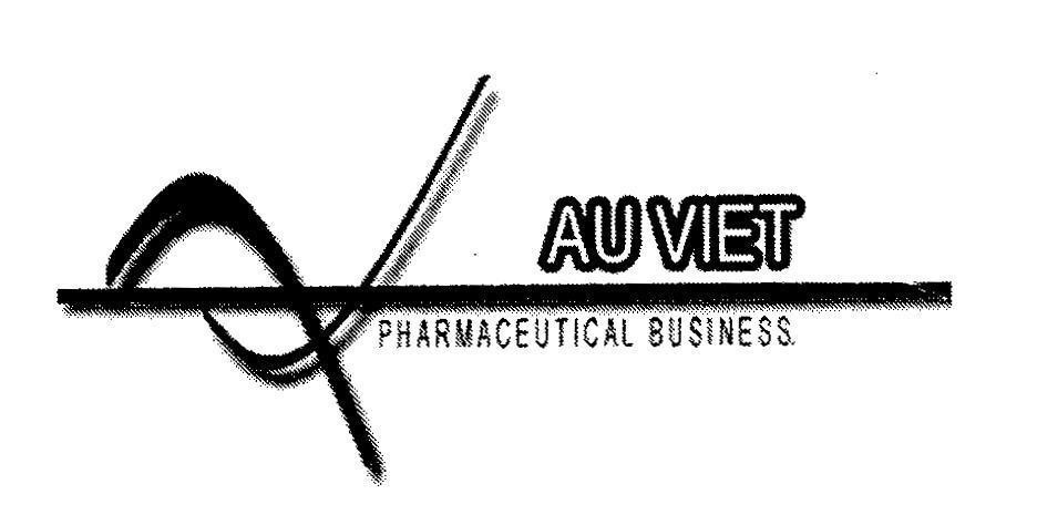Mẫu nhãn hiệu A V AU VIET PHARMACEUTICAL BUSINESS