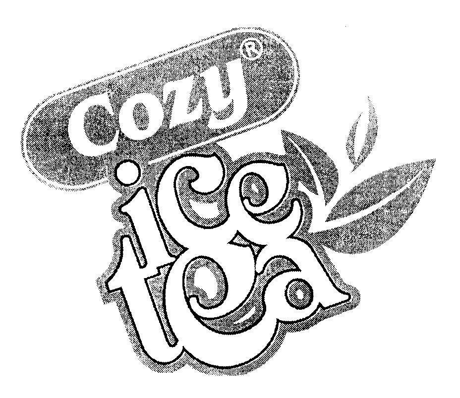 Mẫu nhãn hiệu COZY ICETEA
