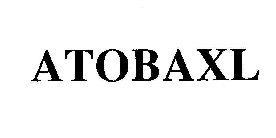 Mẫu nhãn hiệu ATOBAXL
