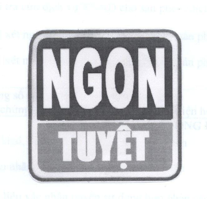 Mẫu nhãn hiệu Ngon tuyệt