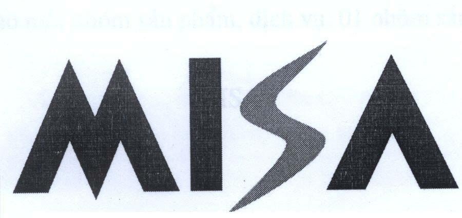 Mẫu nhãn hiệu MISA