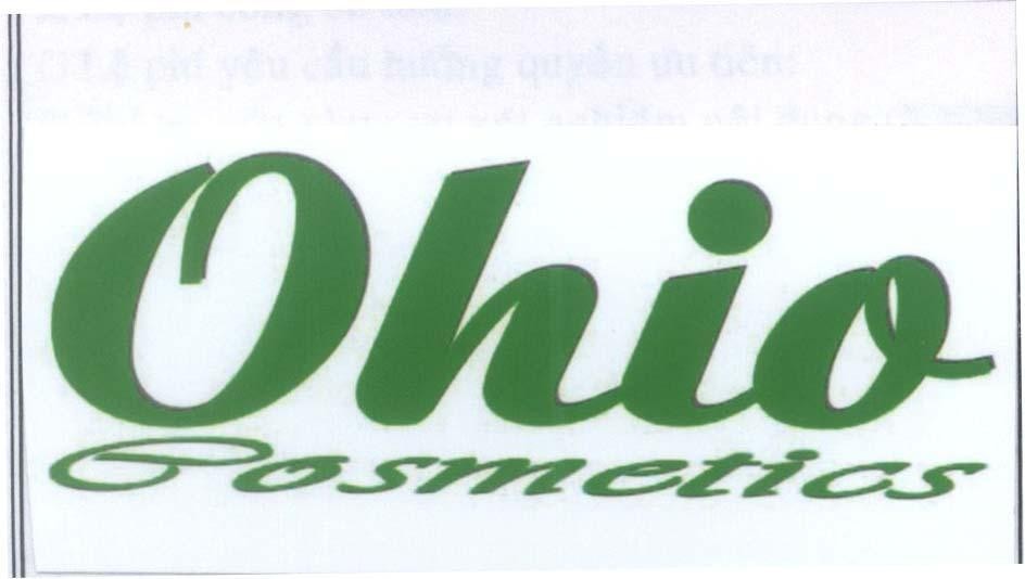 Mẫu nhãn hiệu OHIO COSMETICS