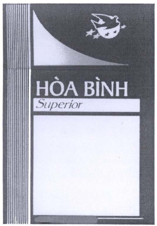 Mẫu nhãn hiệu Hoà Bình SUPERIOR