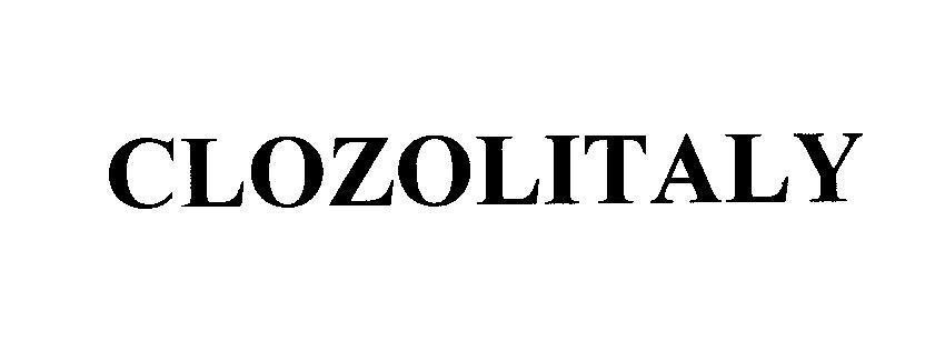 Mẫu nhãn hiệu CLOZOLITALY