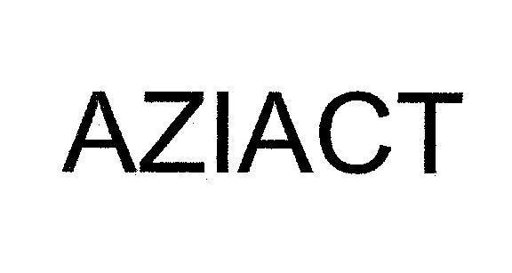 Mẫu nhãn hiệu AZIACT