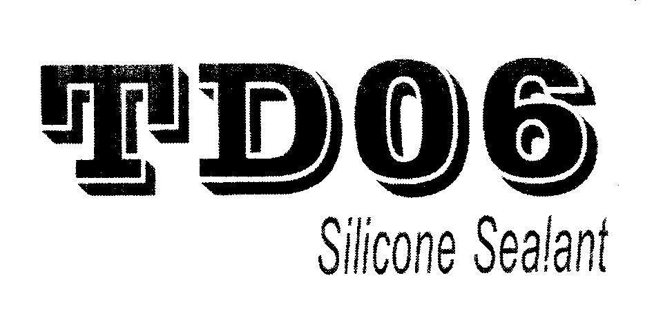 Mẫu nhãn hiệu TD06 SILICONE SEALANT