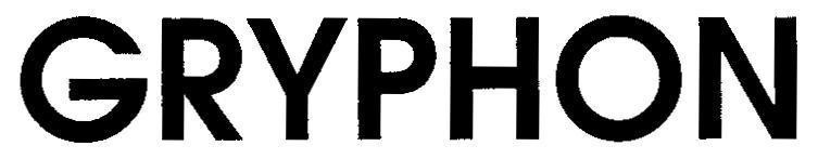 Mẫu nhãn hiệu GRYPHON