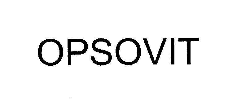 Mẫu nhãn hiệu OPSOVIT