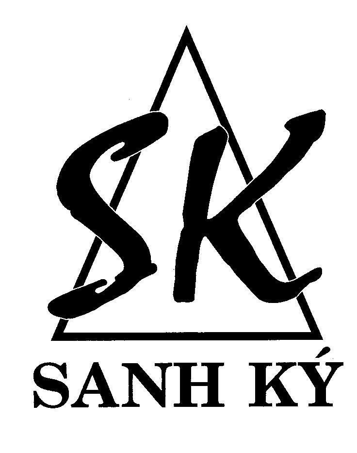 Mẫu nhãn hiệu SK Sanh Ký