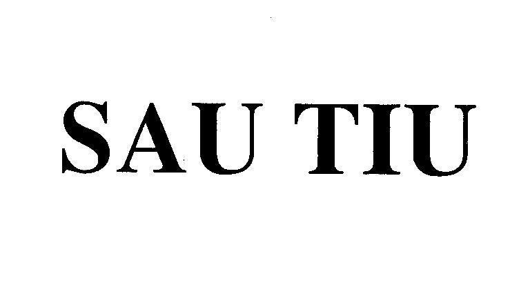 Mẫu nhãn hiệu SAU TIU