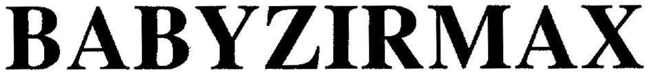 Mẫu nhãn hiệu BABYZIRMAX
