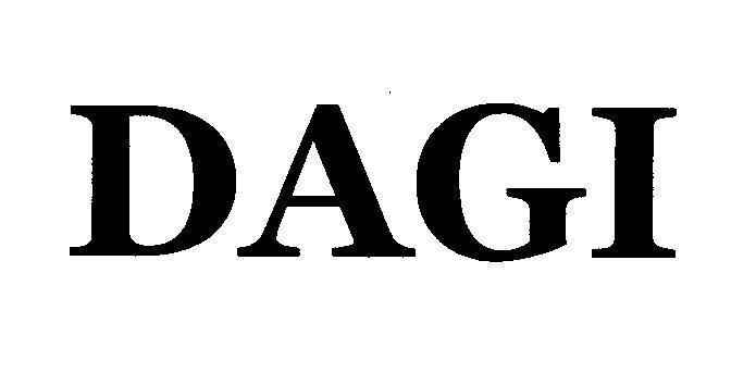 Mẫu nhãn hiệu DAGI