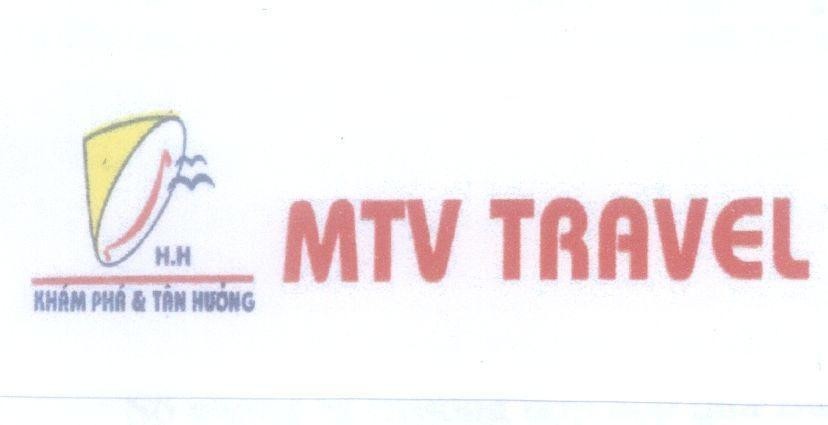 Mẫu nhãn hiệu MTV TRAVEL H.H Khám phá & tận hưởng