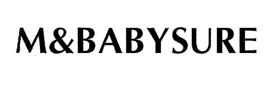 Mẫu nhãn hiệu M&BABYSURE