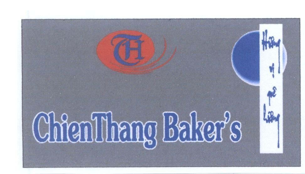 Mẫu nhãn hiệu TH CHIENTHANG BAKER'S hương vị quê hương