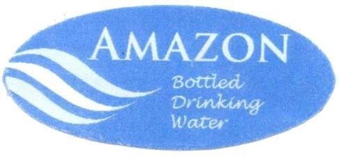 Mẫu nhãn hiệu AMAZON BOTTLED DRINKING WATER