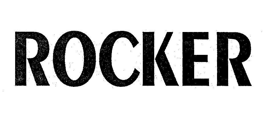 Mẫu nhãn hiệu ROCKER