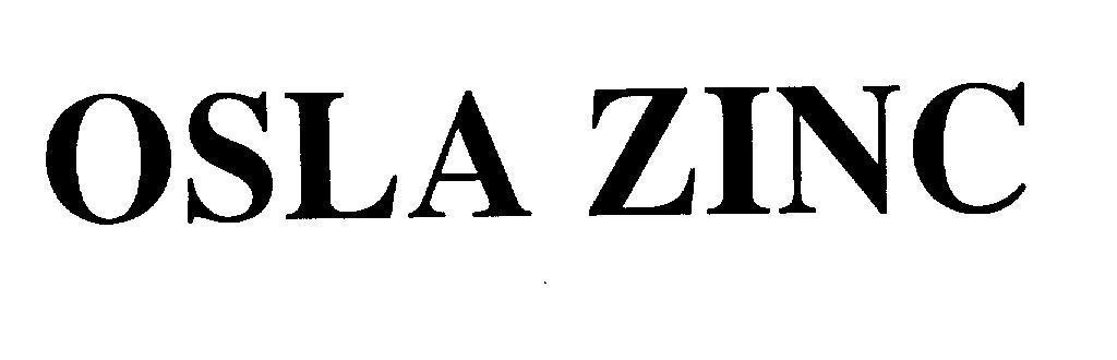 Mẫu nhãn hiệu OSLA ZINC