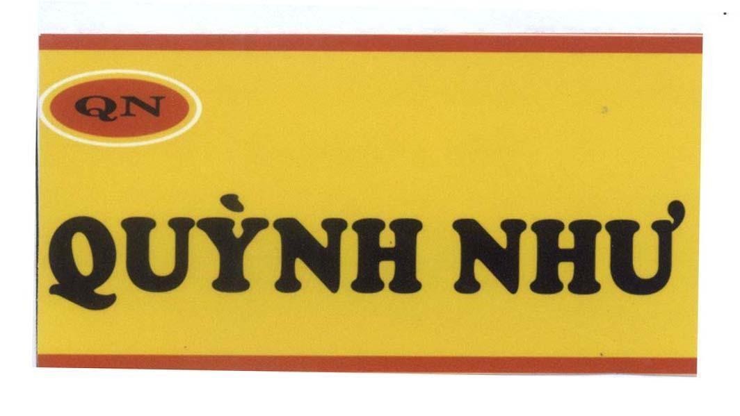 Mẫu nhãn hiệu QN Quỳnh Như