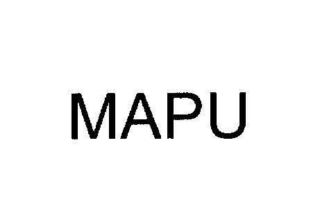 Mẫu nhãn hiệu MAPU