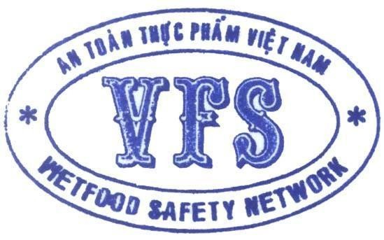 Mẫu nhãn hiệu An toàn thực phẩm Việt Nam VIETFOOD SAFETY NETWORK VFS