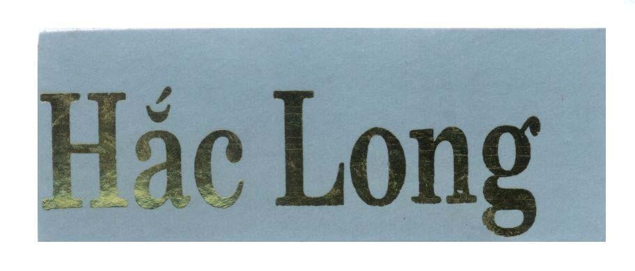 Mẫu nhãn hiệu Hắc Long