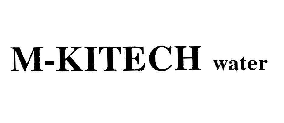 Mẫu nhãn hiệu M-KITECH WATER
