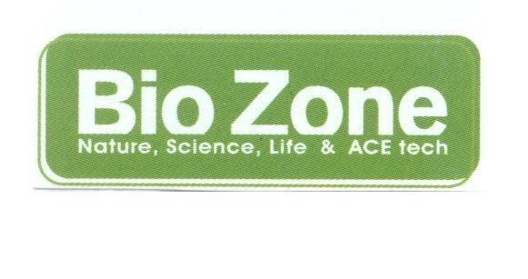 Mẫu nhãn hiệu BIO ZONE NATURE SCIENCE LIFE & ACE TECH