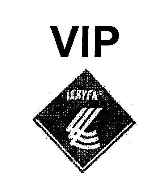 Mẫu nhãn hiệu VIP LEKYFA L