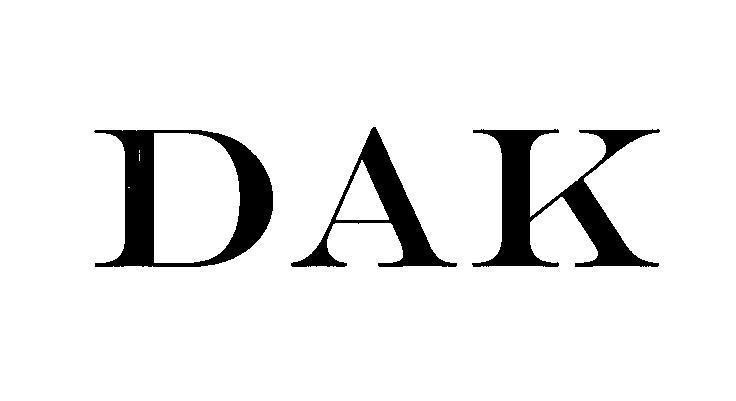 Mẫu nhãn hiệu DAK