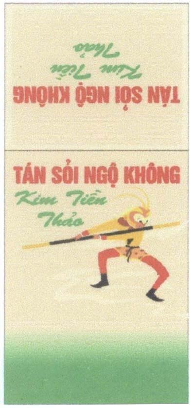 Mẫu nhãn hiệu Tán Sỏi Ngộ Không Kim Tiền Thảo