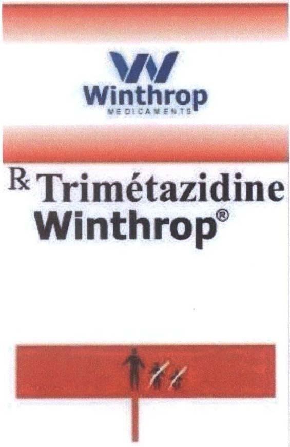 Mẫu nhãn hiệu W WINTHROP MEDICAMENTS Trimetazidine