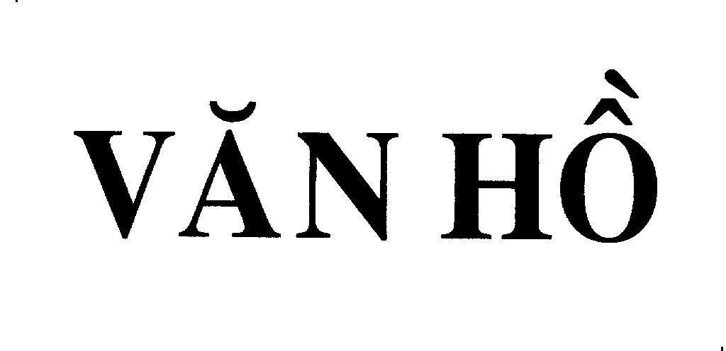 Mẫu nhãn hiệu Văn Hồ