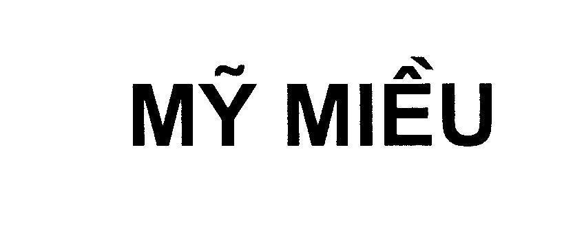 Mẫu nhãn hiệu Mỹ Miều