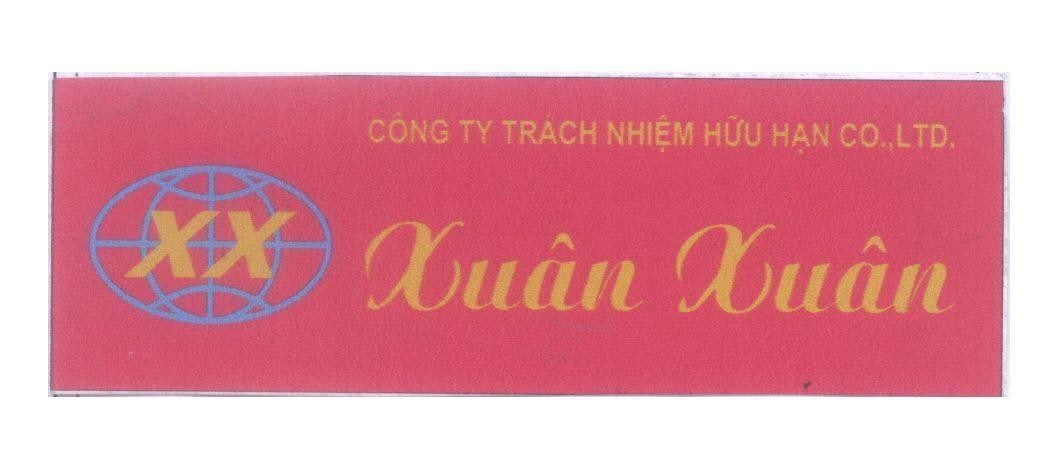 Mẫu nhãn hiệu XX Xuân Xuân Công Ty Trách Nhiệm Hữu Hạn CO.,LTD