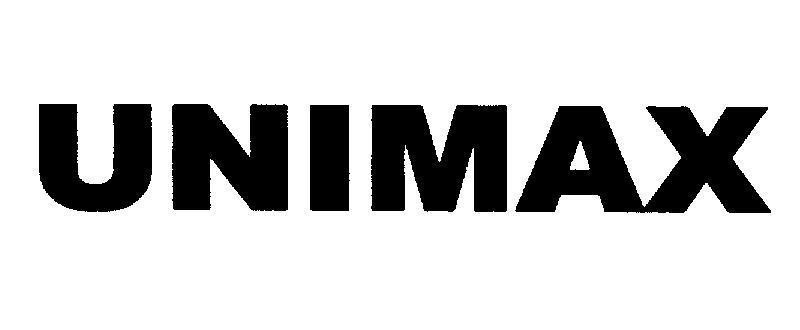 Mẫu nhãn hiệu UNIMAX