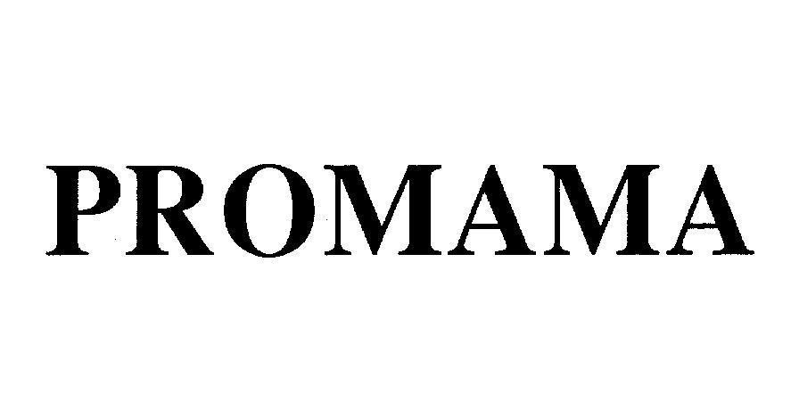 Mẫu nhãn hiệu PROMAMA